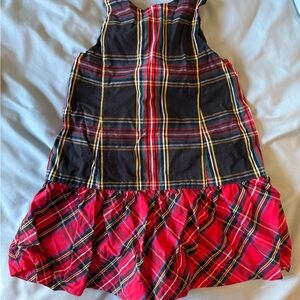 Crewcuts Multicolor Plaid Dress with Bow